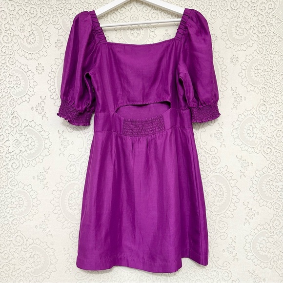 ba&sh Robe Palaia Dress in Violet - Picture 9 of 16